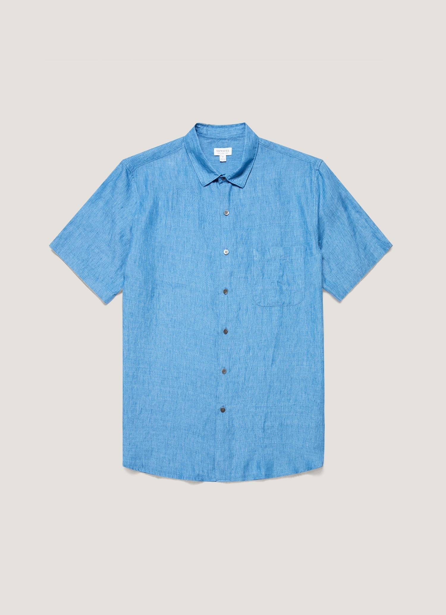 Men S Short Sleeve Linen Shirt In Cool