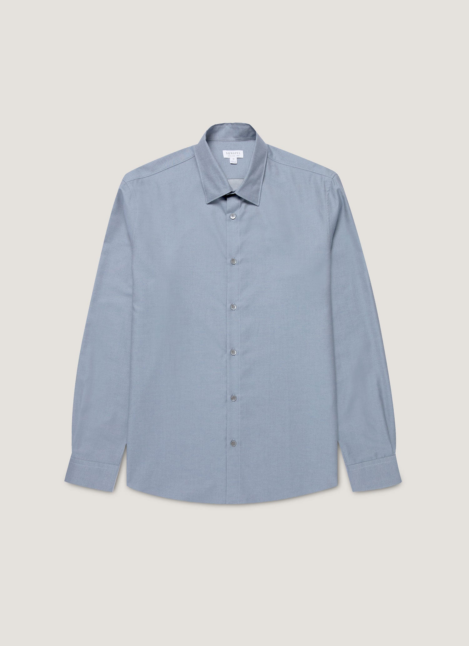Men S Cotton Cashmere Shirt In Dark Blue