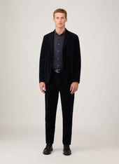Men's Long Sleeve Riviera Shirt in Navy