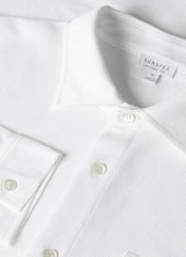 Men's Long Sleeve Riviera Shirt in White