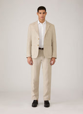 Men S Sea Island Cotton Linen Shirt In