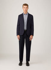 Men's Oxford Shirt in Dark Blue