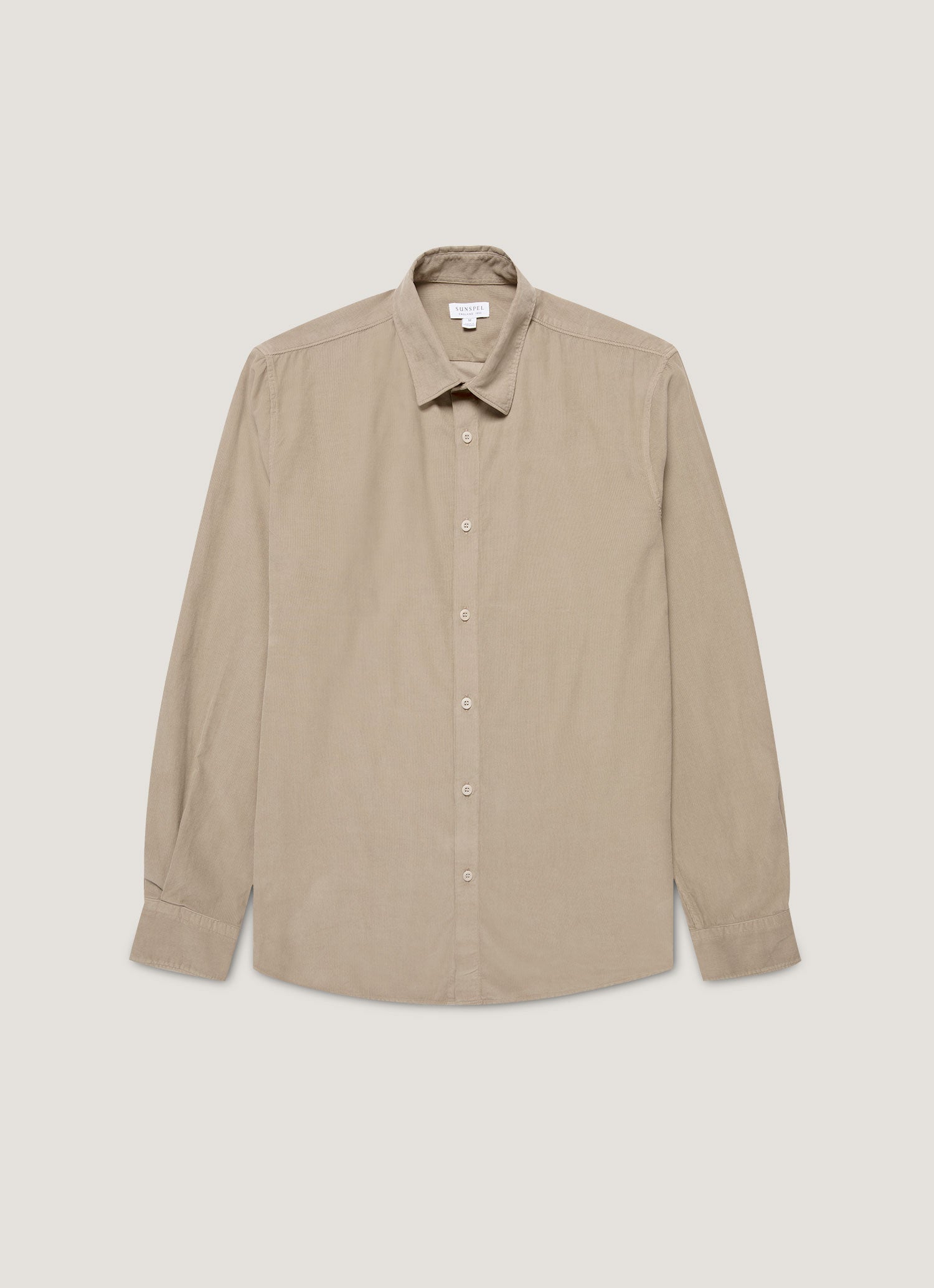 Men S Fine Cord Shirt In Fog