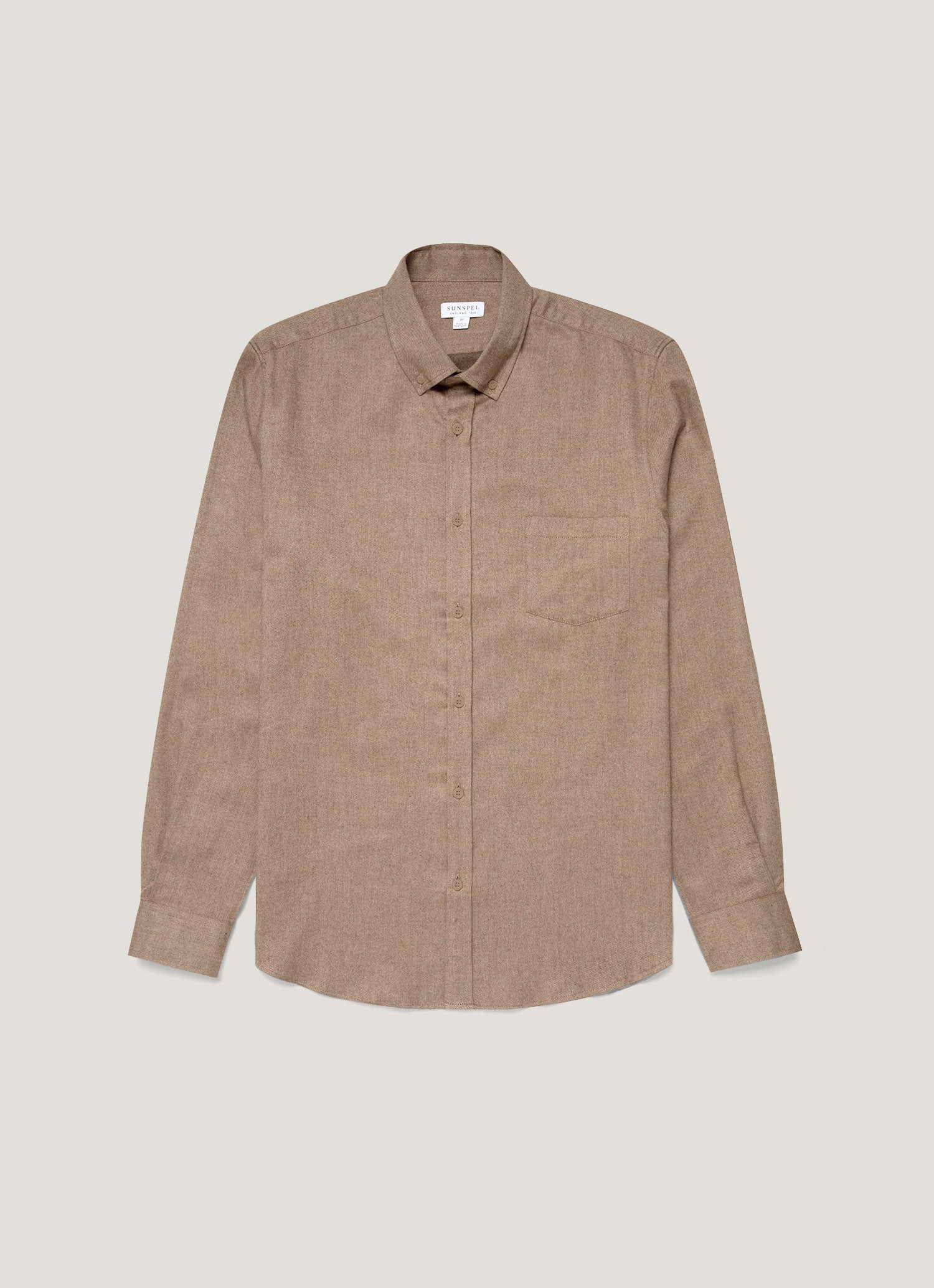 Men S Button Down Flannel Shirt In Cedar