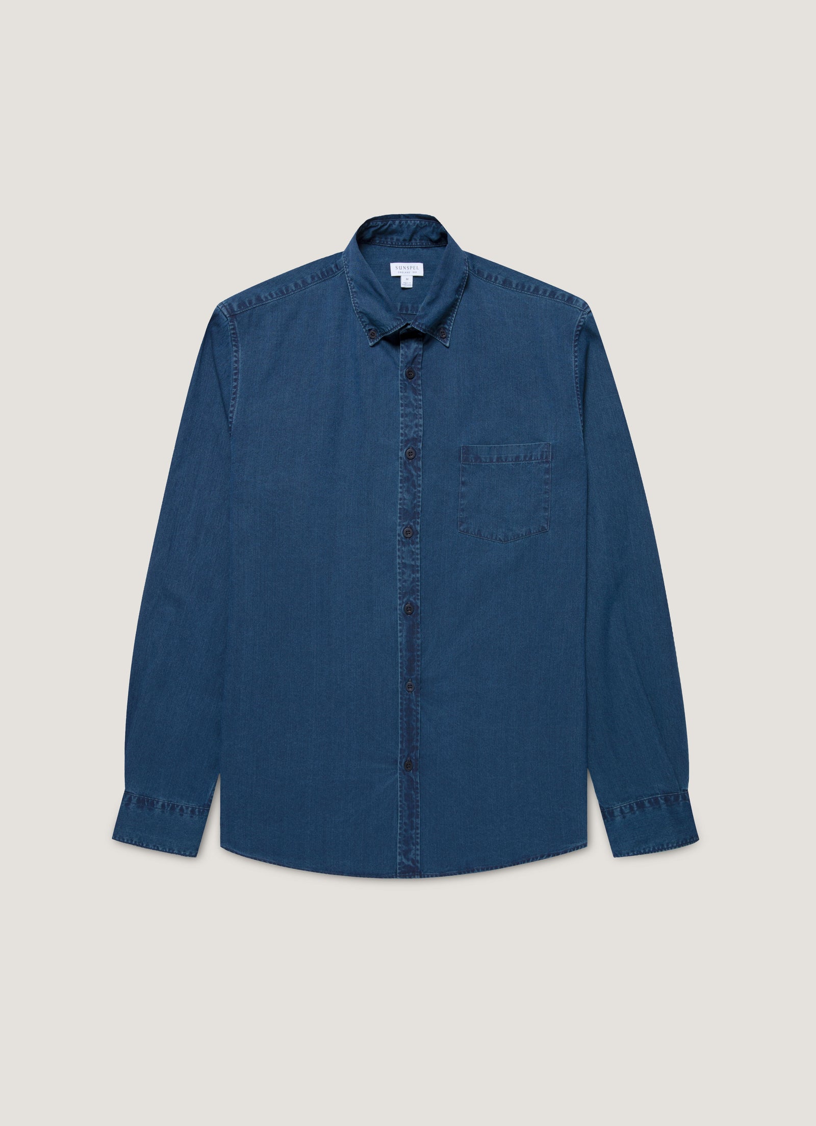 Men S Button Down Twill Shirt In