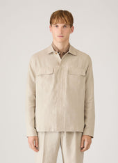 Men S Linen Overshirt In