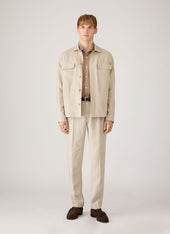 Men S Linen Overshirt In