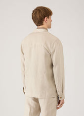 Men S Linen Overshirt In