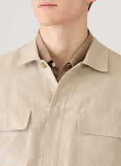 Men S Linen Overshirt In
