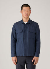Men S Linen Overshirt In Light