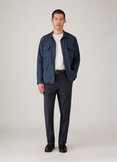 Men S Linen Overshirt In Light