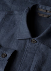 Men S Linen Overshirt In Light