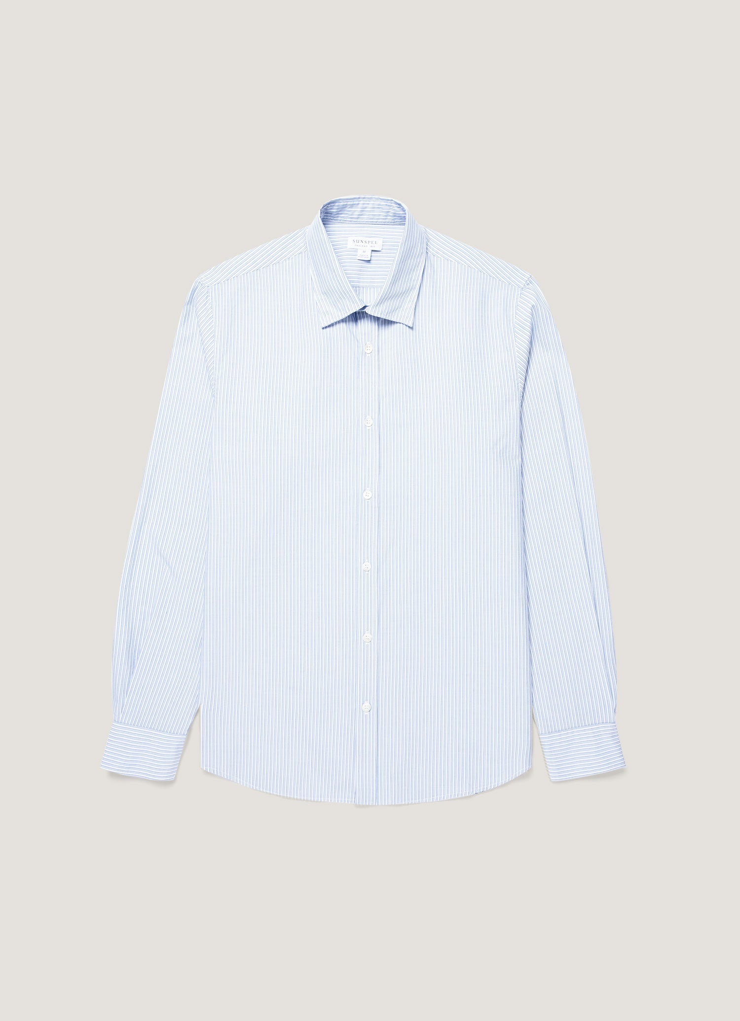 Men S Poplin Shirt In Blue Navy