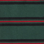 Green Black And Red Stripe Cotton Mix Short Socks
