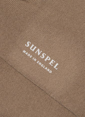 Men's Cotton Socks in Mink