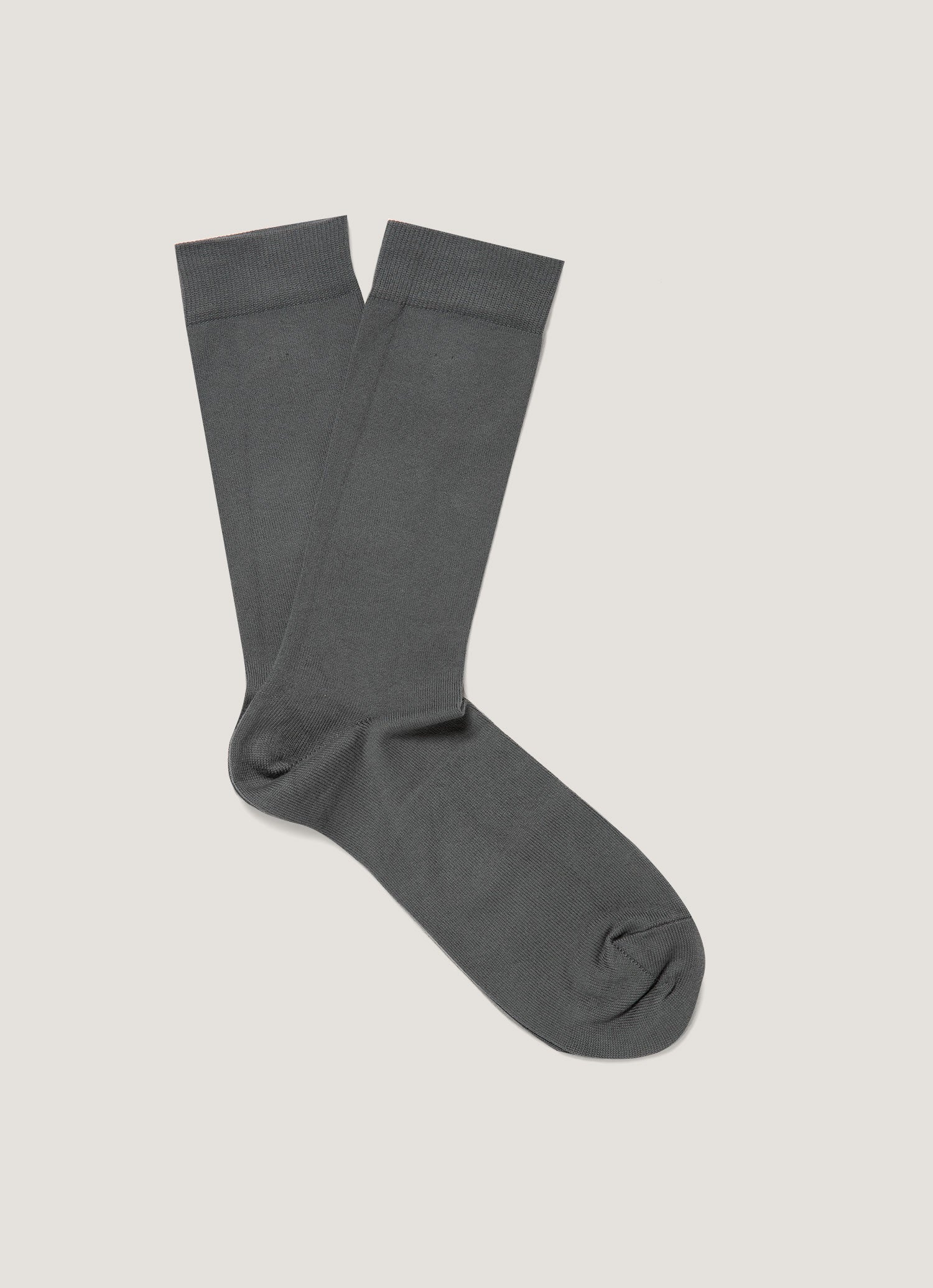Men S Cotton Socks In Drill Green