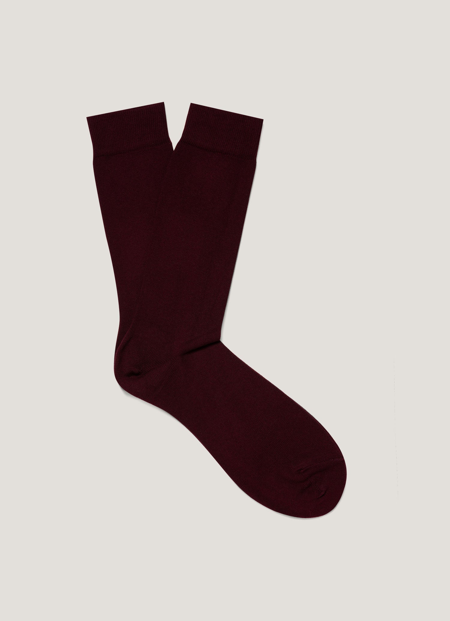 Men S Cotton Socks In Maroon