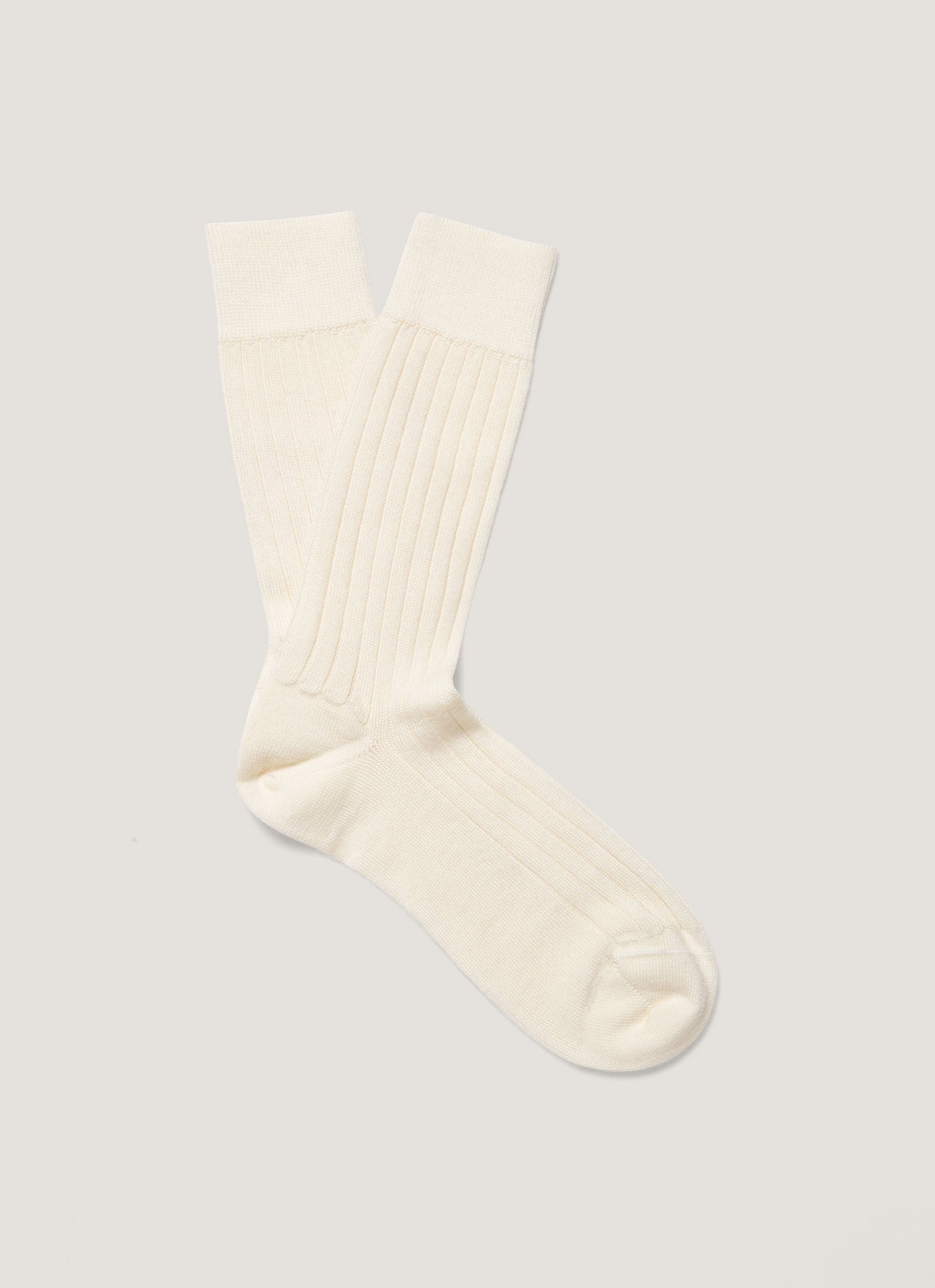 Men S Merino Wool Ribbed Socks In Archive