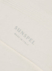 Men's Cotton Ribbed Socks in Archive White