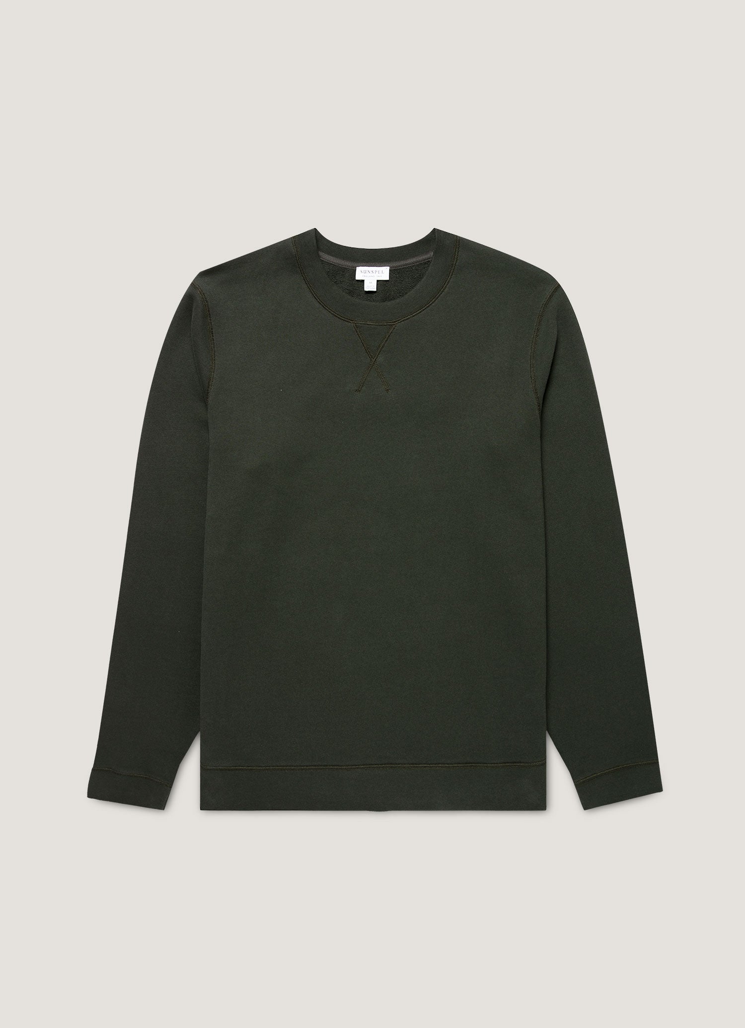 Men S Loopback Sweatshirt In Dark Green