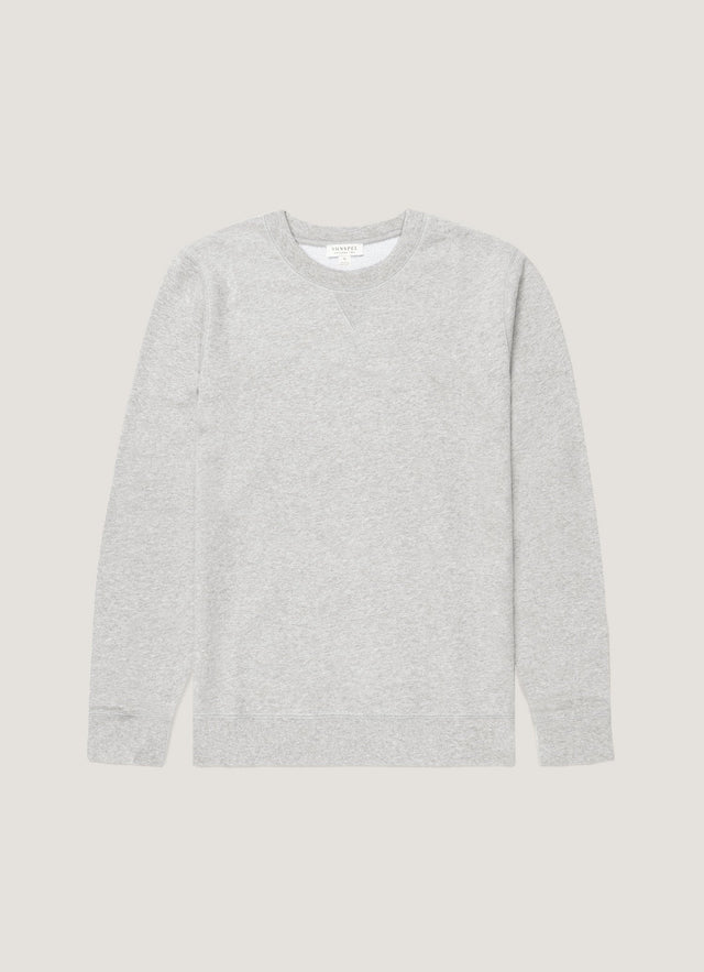 Men's Loopback Sweatshirt in Grey Melange