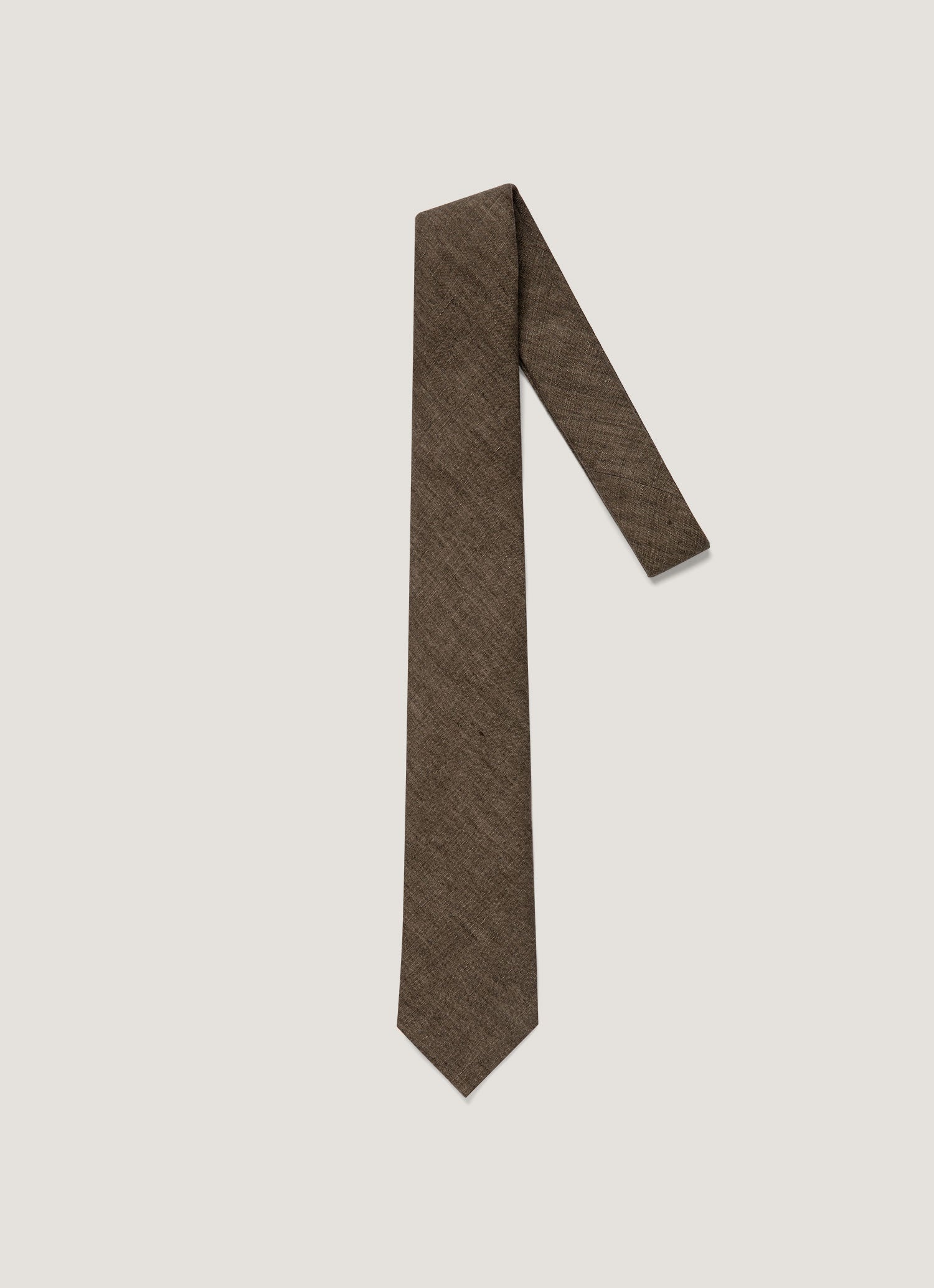 Men S Linen Tie In Dark
