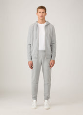 Men's Loopback Sweatpants in Grey Melange