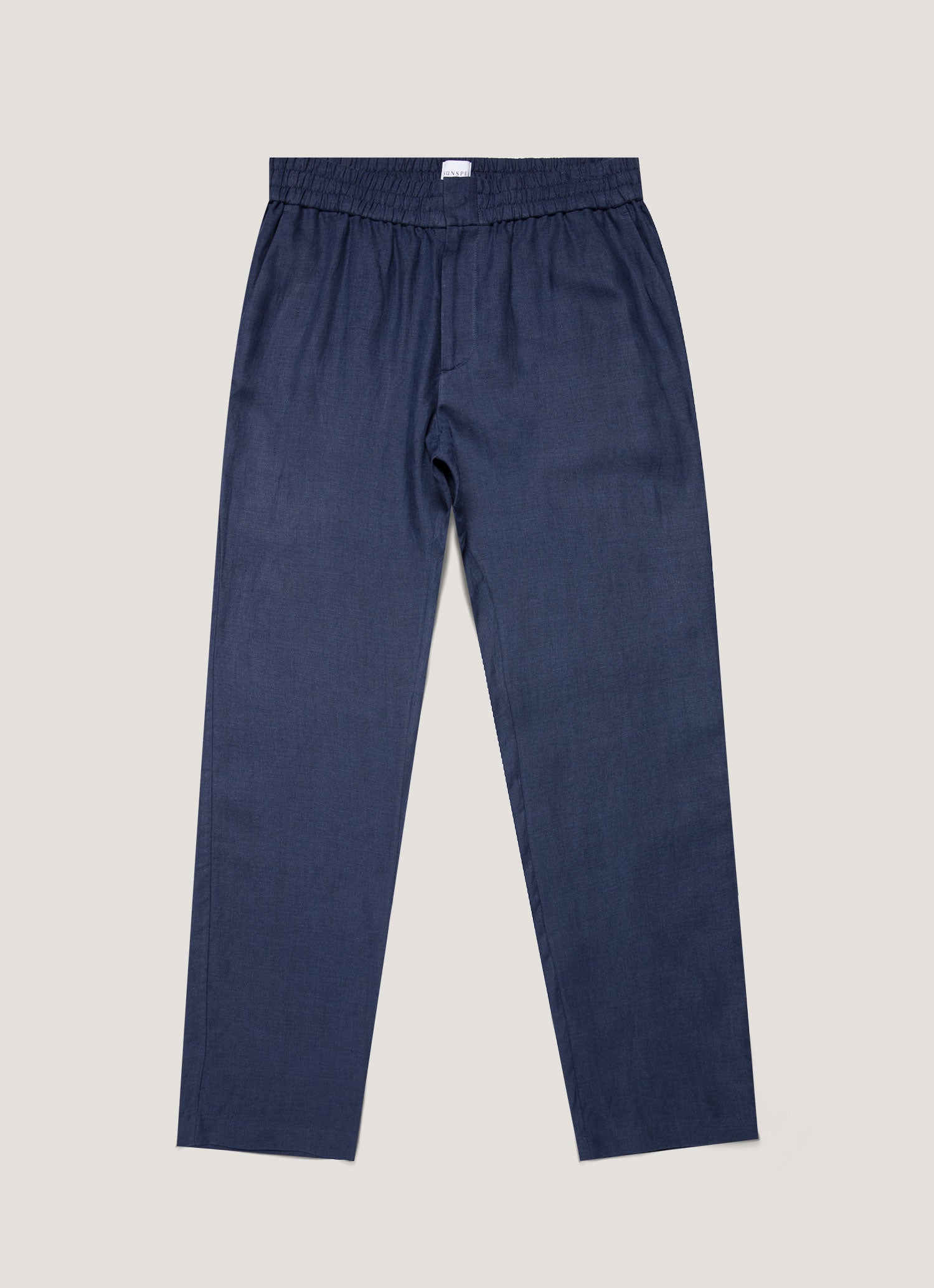 Men S Linen Drawstring Trouser In Light