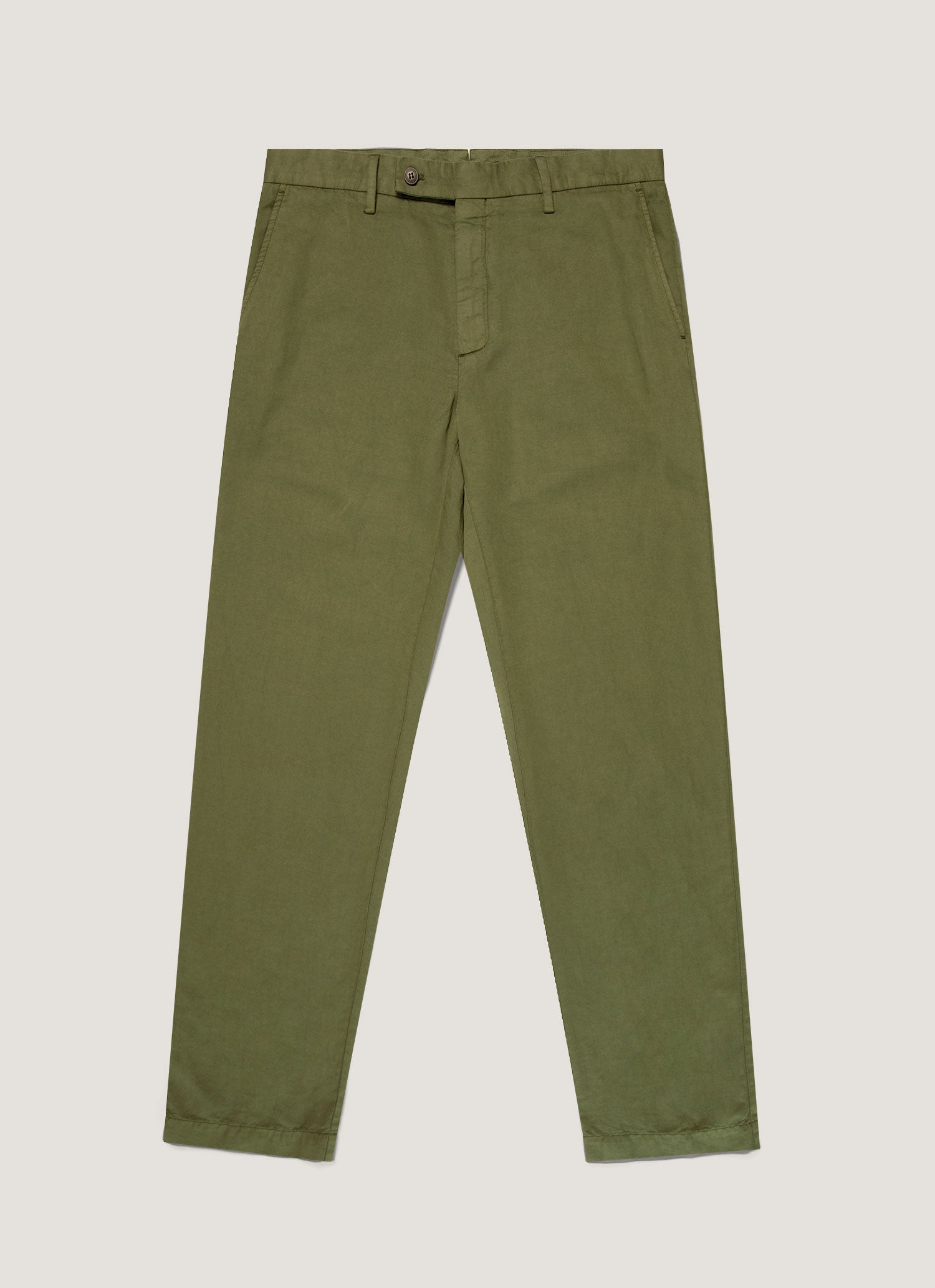 Men S Cotton Linen Trouser In Deep