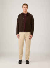 Men's Regular Fit Chino in Light Stone