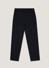 Men's Textured Wool Two-Piece Suit in Navy
