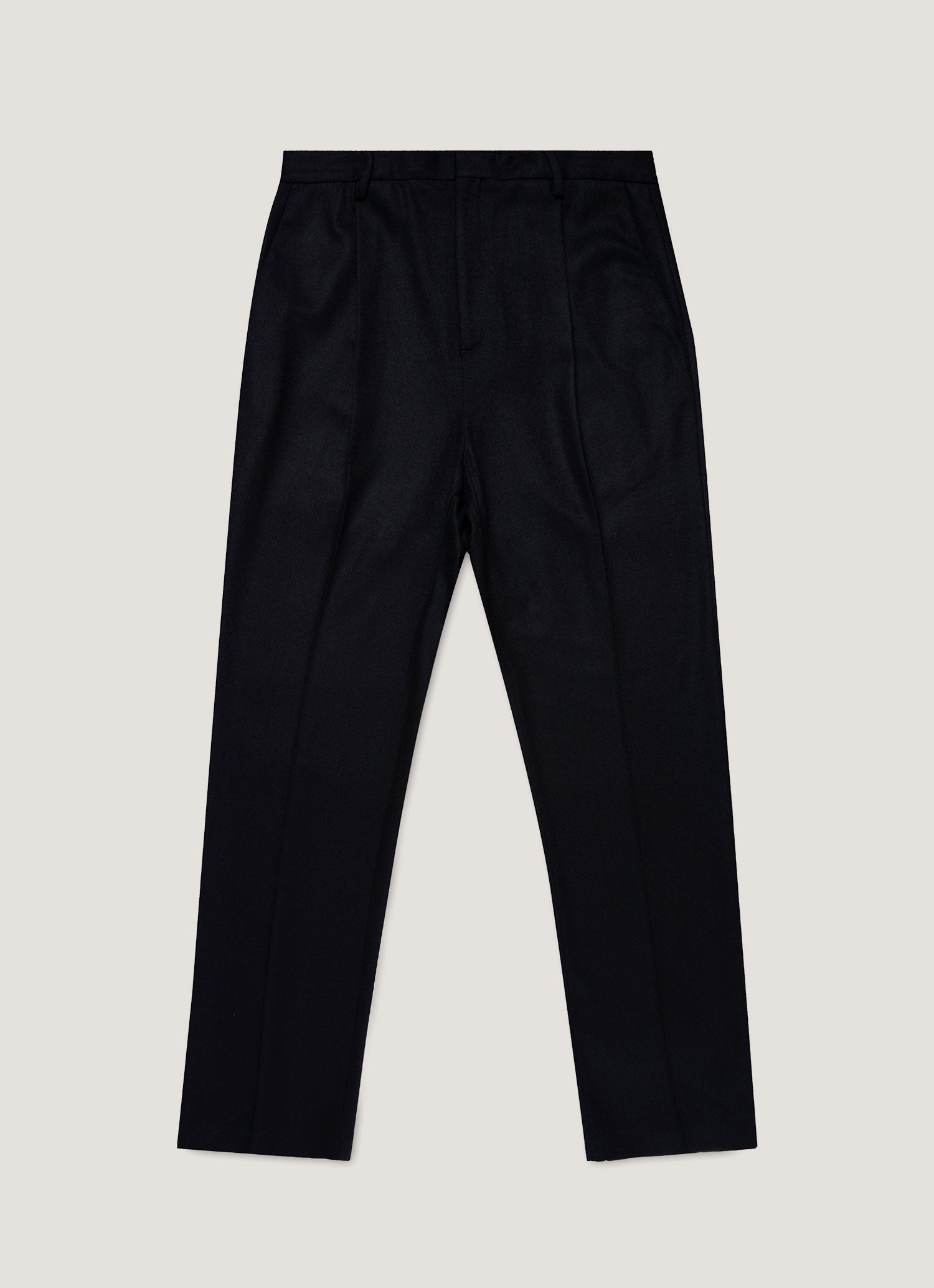 Men S Boiled Wool Trouser In