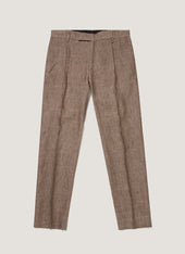 Men S Linen Two Piece Suit In Dark