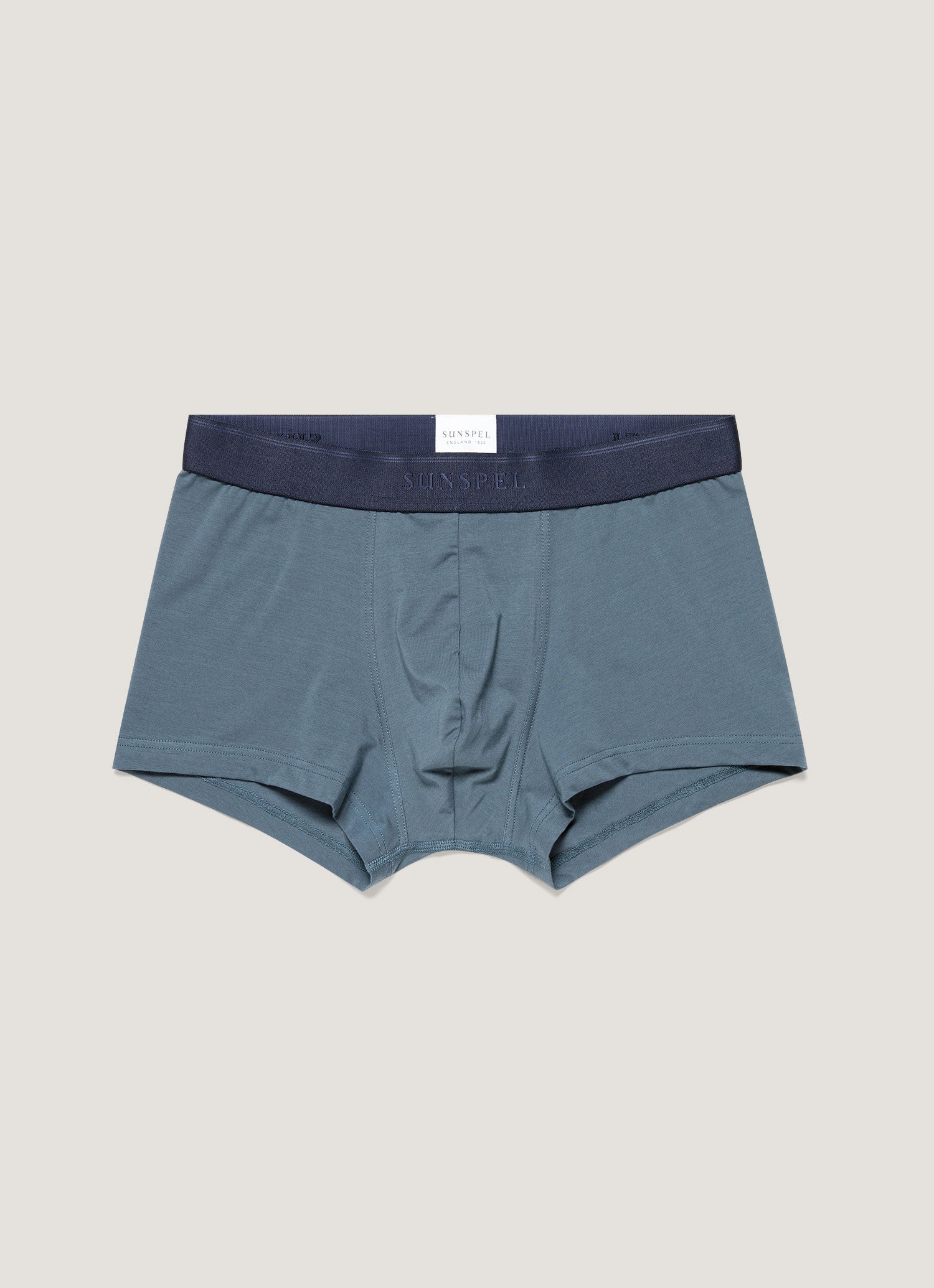 Men S Stretch Cotton Trunks In Dark Petrol
