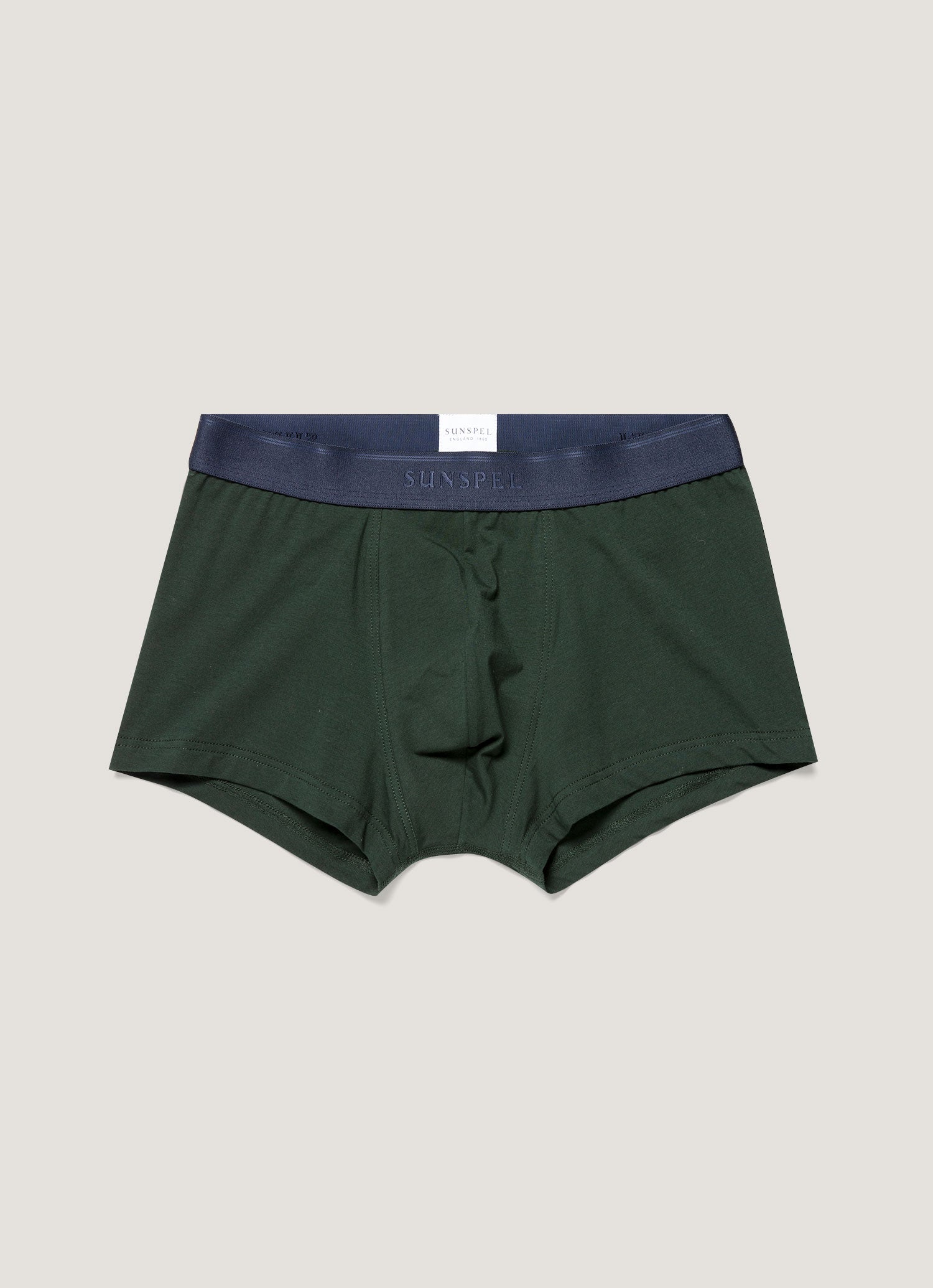 Men S Stretch Cotton Trunks In Seaweed