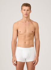 Men's Superfine Cotton Trunks in White
