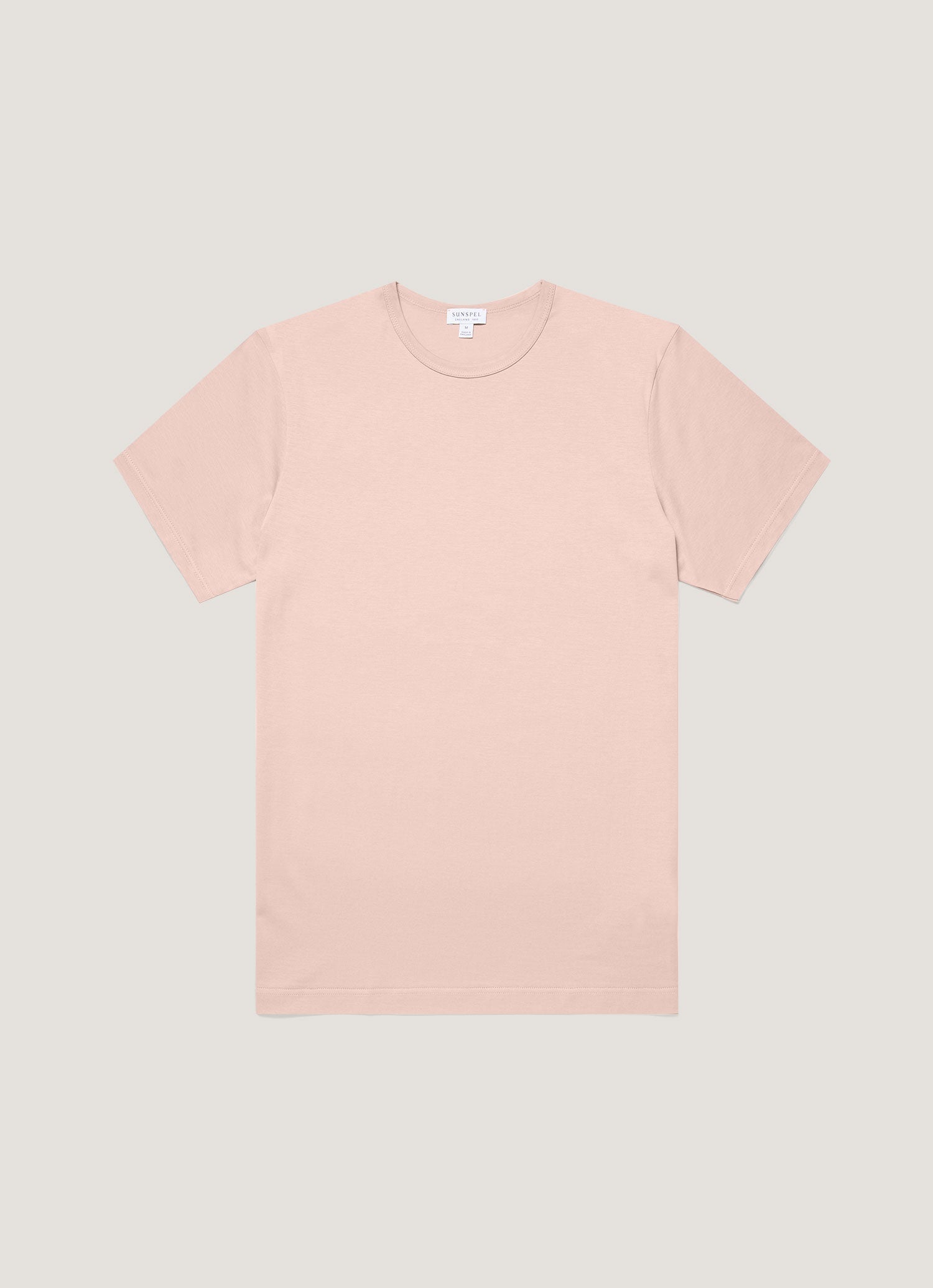 Men S Classic T Shirt In Pale Pink
