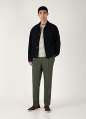 Men's Classic T-shirt in Dusk Green/Undyed