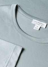 Men's Long Sleeve Classic T-shirt in Stone Blue