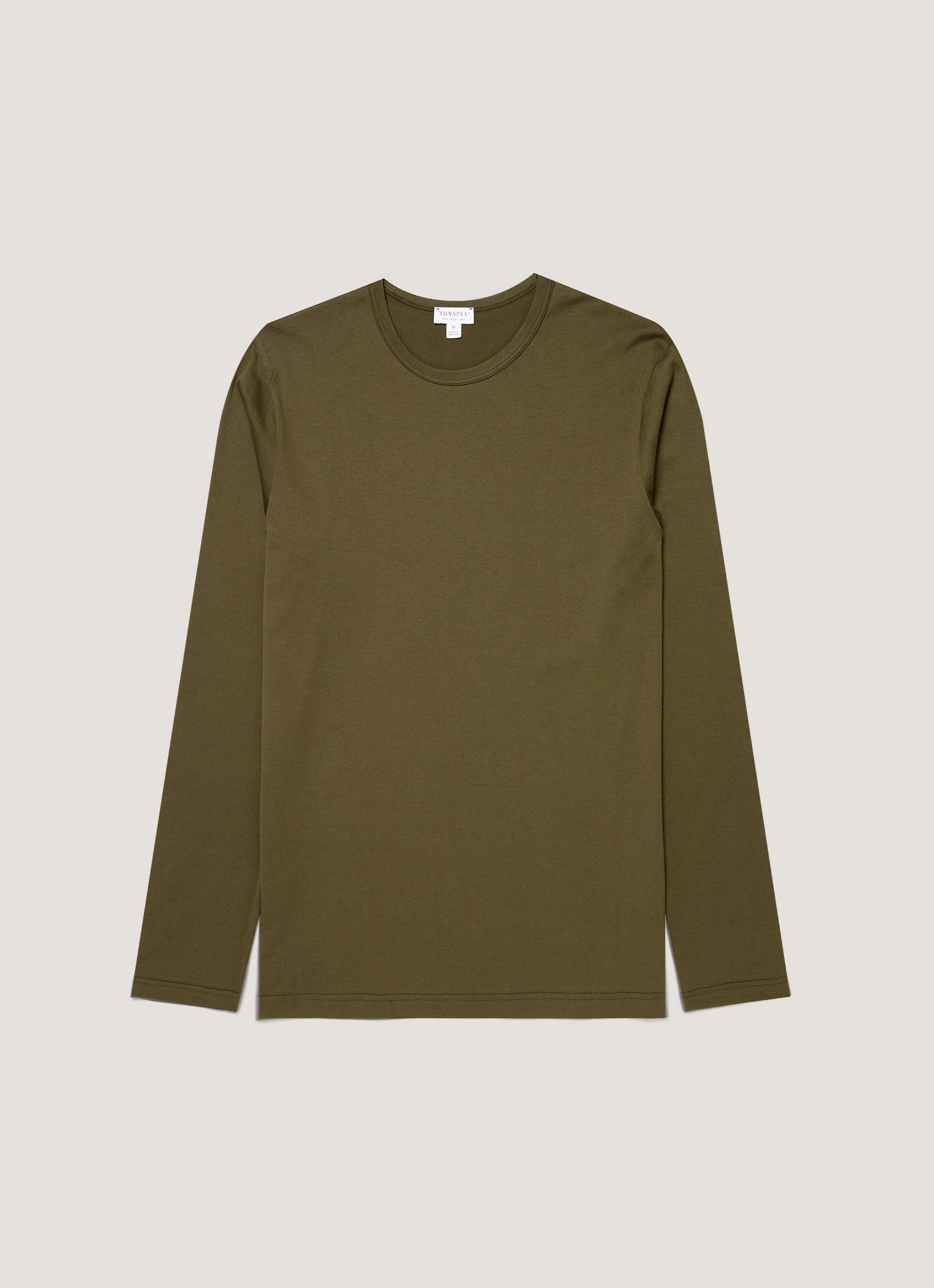 Men S Long Sleeve Classic T Shirt In Deep