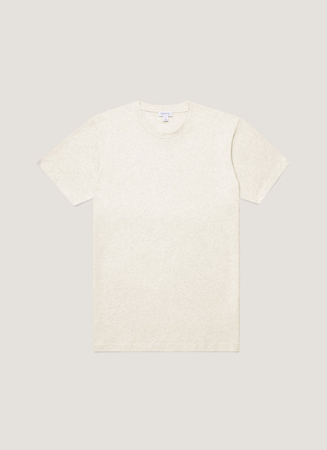 Men's Riviera T-shirt in Archive White Melange