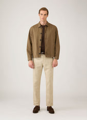 Men's Riviera Midweight T-shirt in Dark Chocolate
