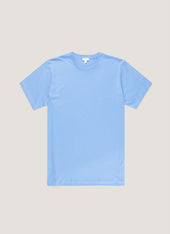 Men's Riviera Midweight T-shirt in Azure Blue
