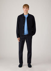 Men's Riviera Midweight T-shirt in Azure Blue