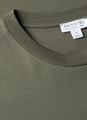 Men's Riviera Midweight T-shirt in Khaki