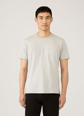 Men S Riviera Midweight T Shirt In Grey Melange