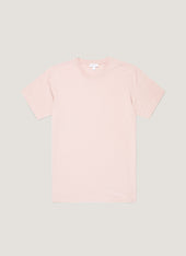 Men's Riviera Midweight T-shirt in Pale Pink