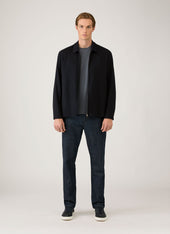 Men's Long Sleeve Riviera Midweight T‑shirt in Slate Blue