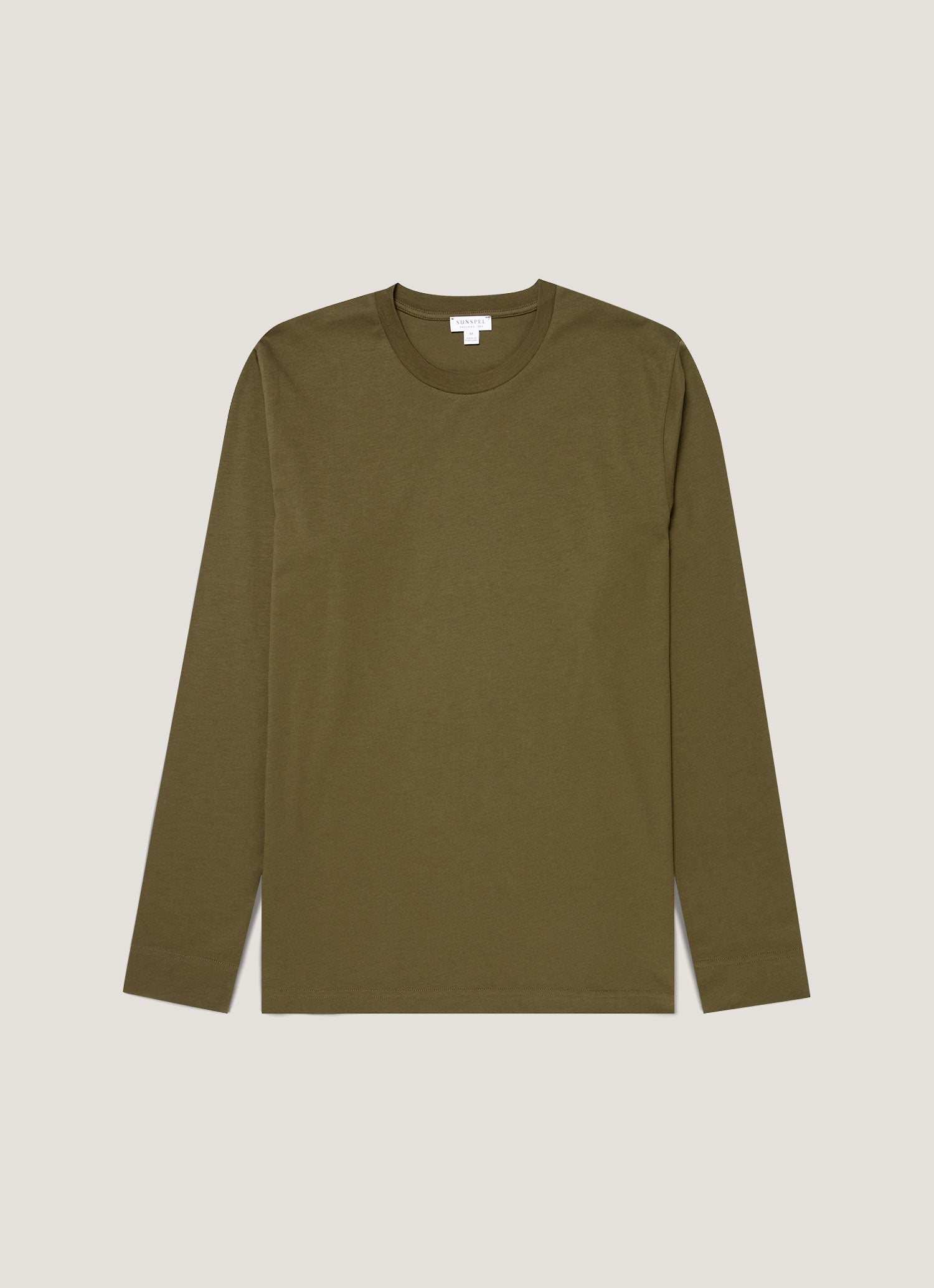 Men S Long Sleeve Riviera Midweight T Shirt In Deep