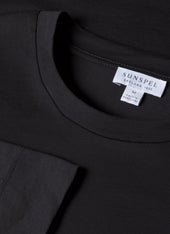 Men's Long Sleeve Riviera T-shirt in Black